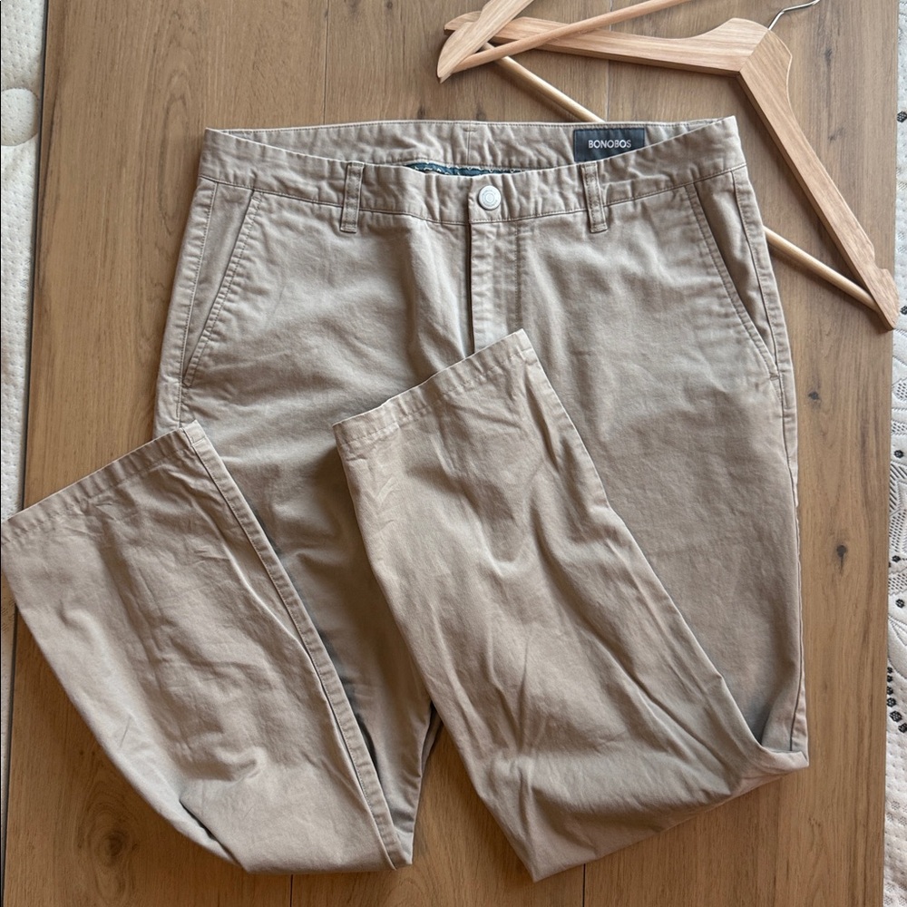 Bonobos Men's Chino Pants in Light Khaki